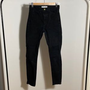 American Apparel High Waisted Skinny Jeans